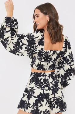Knot Front Crop Top|In the Style Online