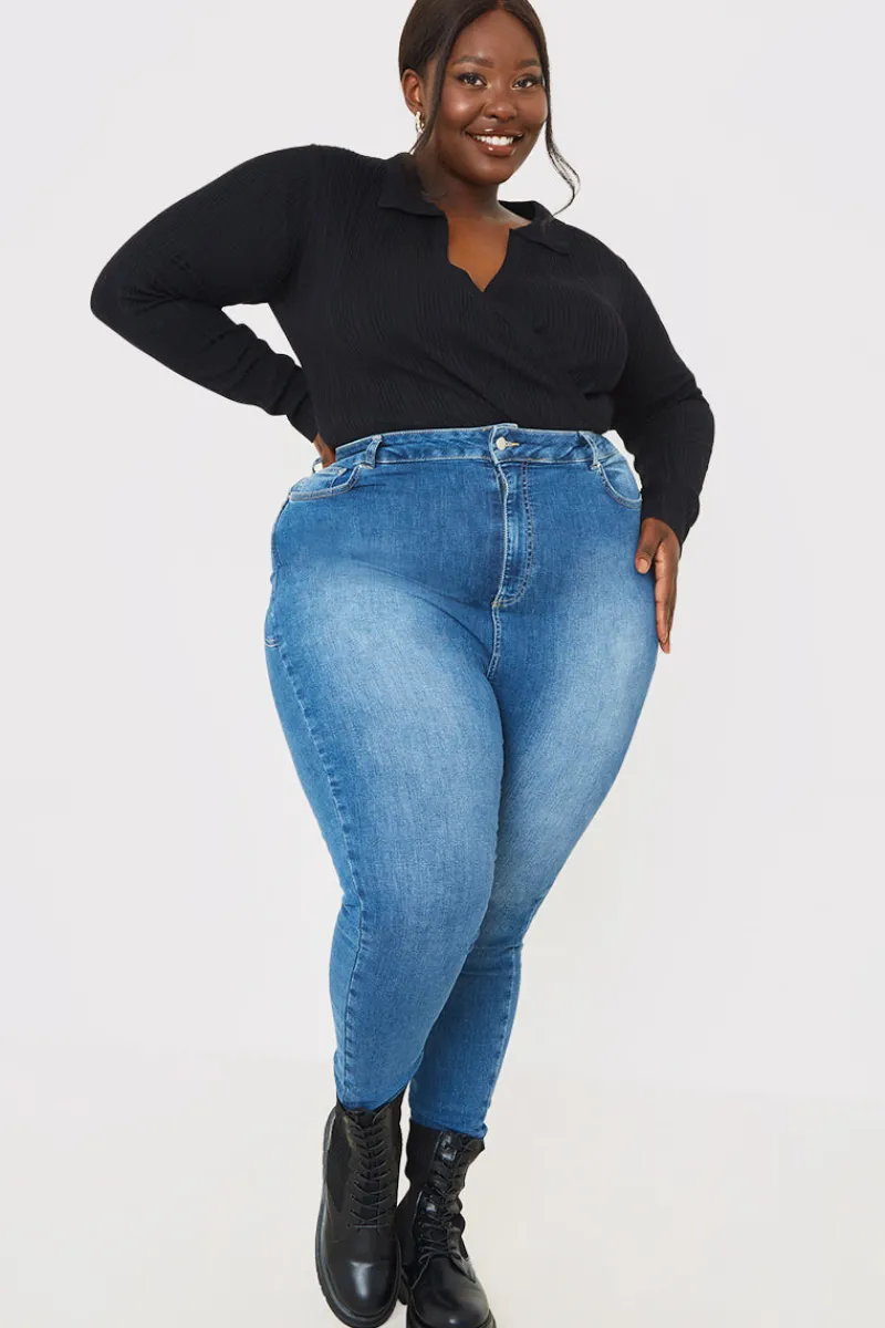 Lift and Sculpt Skinny Jean|In the Style Outlet