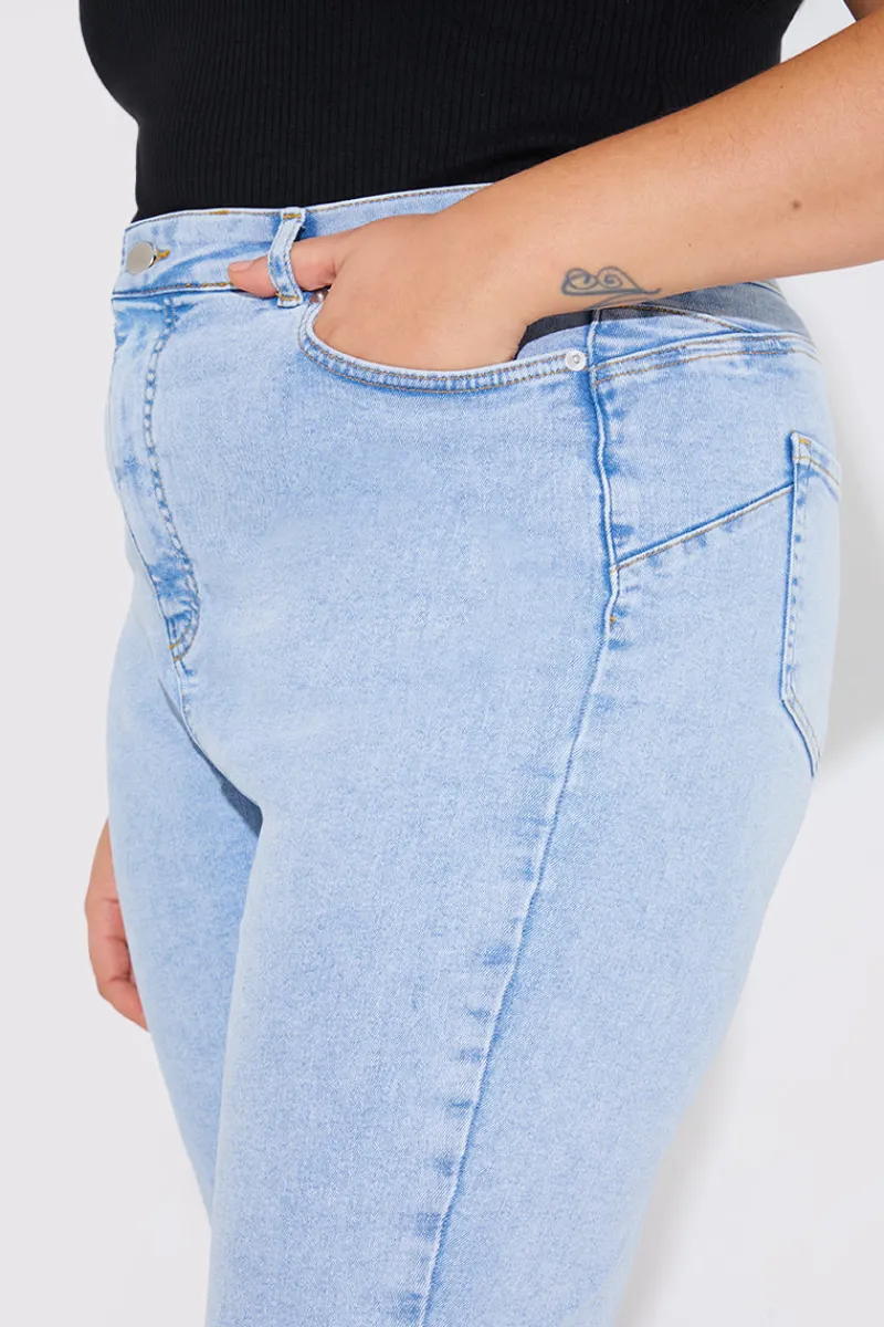 Light Wash Sculpt Shaper Jean|Fits New