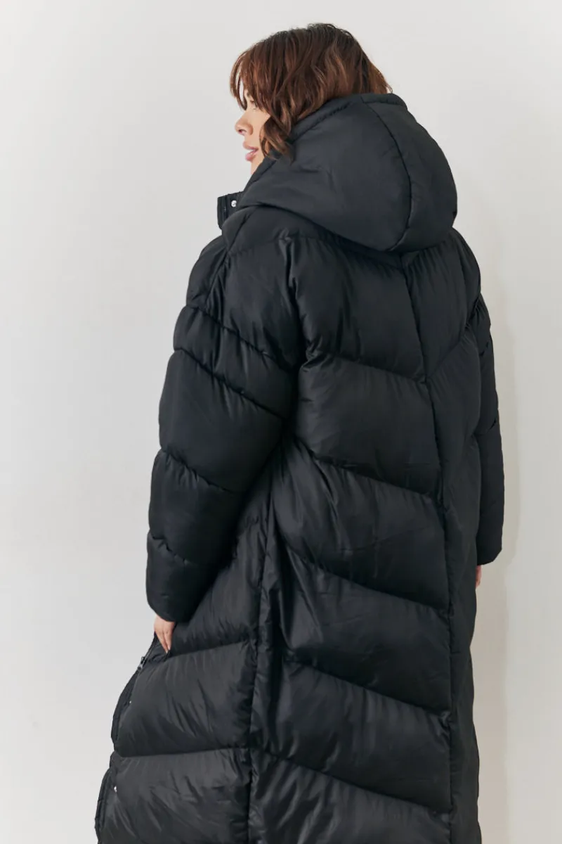 Longline Puffer Jacket|In the Style Outlet