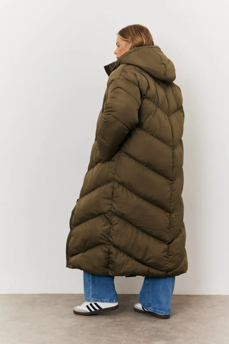 Longline Puffer Jacket|In the Style Outlet