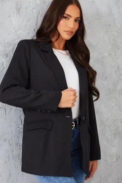 Longlined Tailored Blazer|In the Style