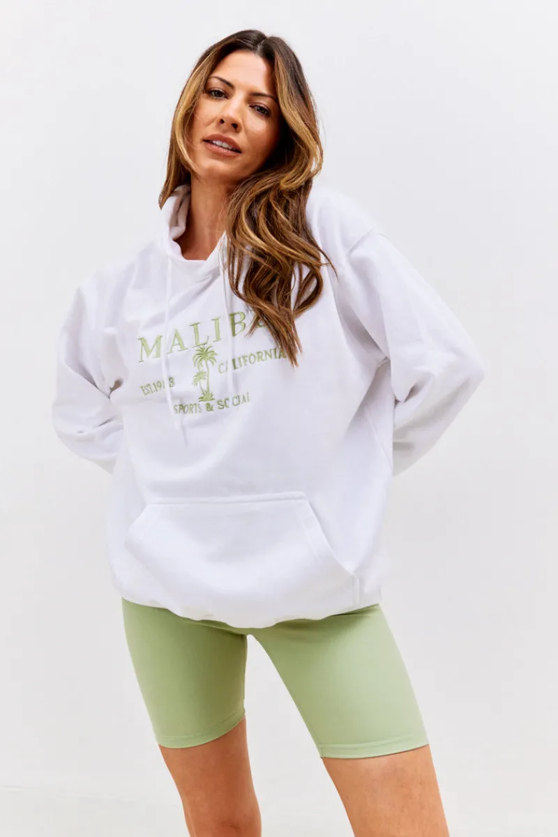 Malibu Graphic Hoodie|In The Style Clearance