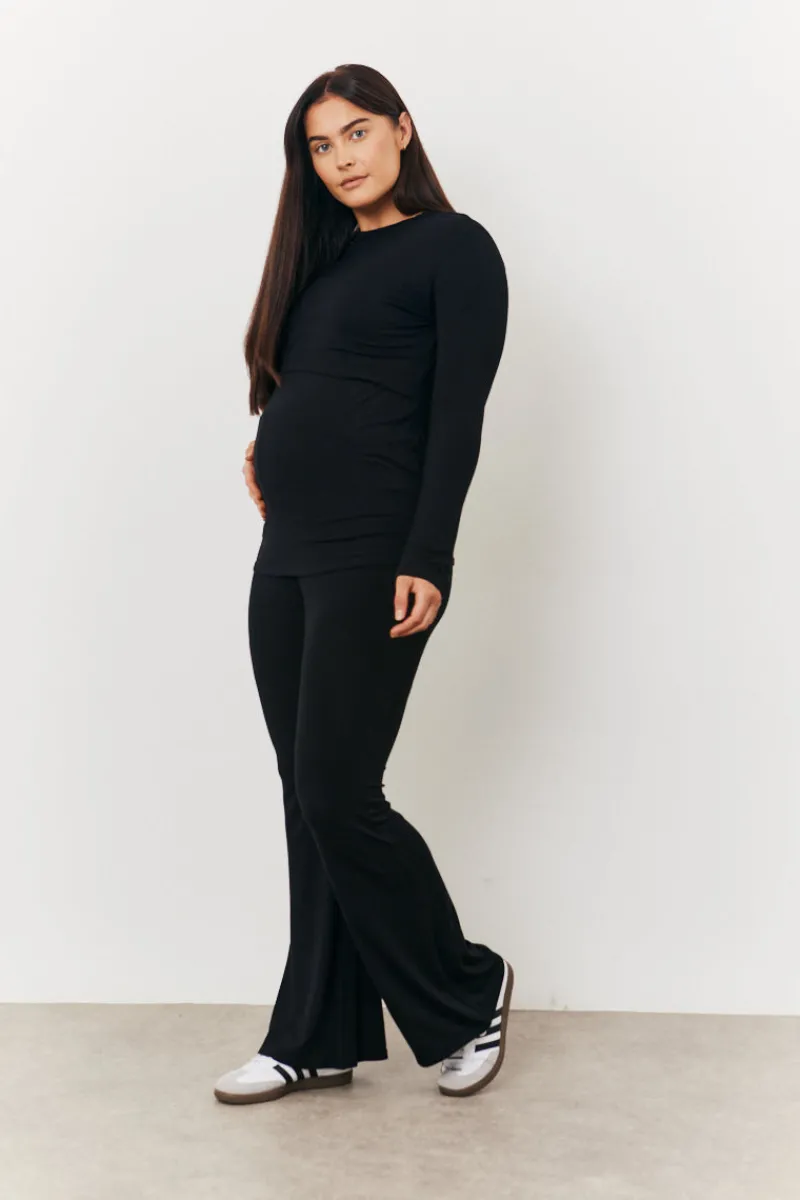 Maternity Long Sleeve T Shirt|In the Style Sale