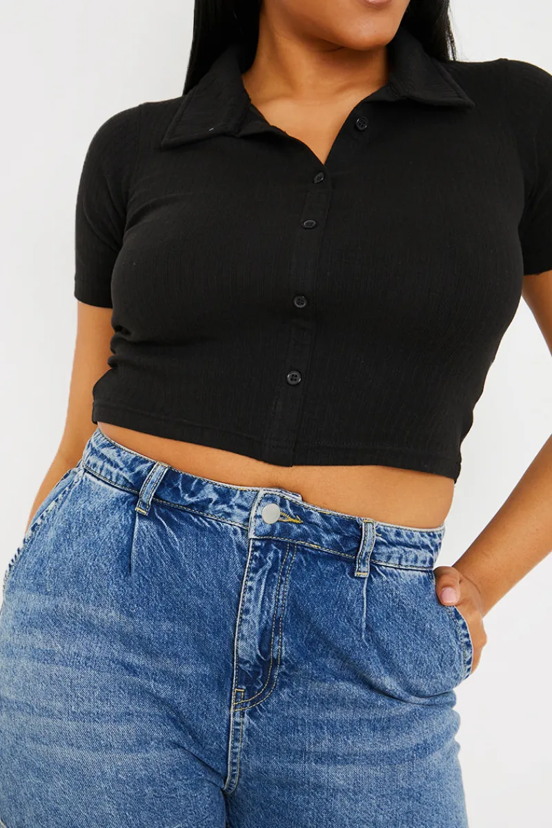 Mid Wash Denim Shorts|In The Style Best