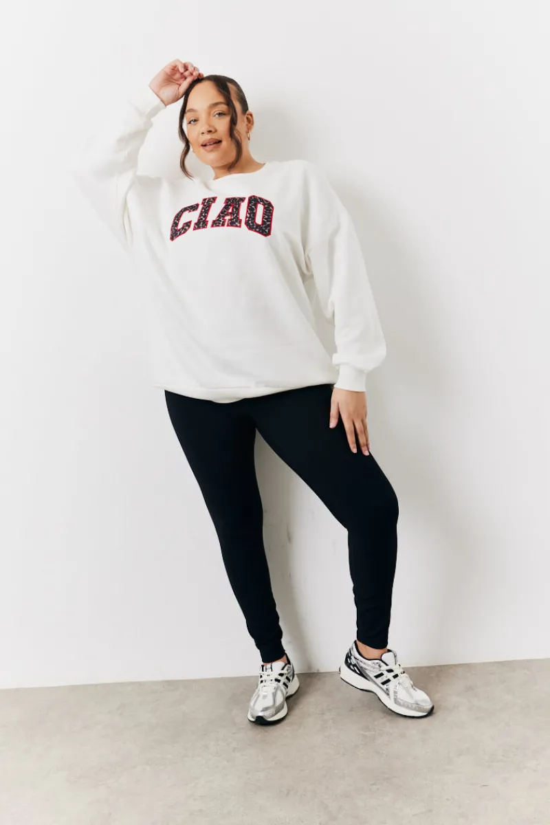 Ciao Slogan Sweatshirt|In The Style Outlet