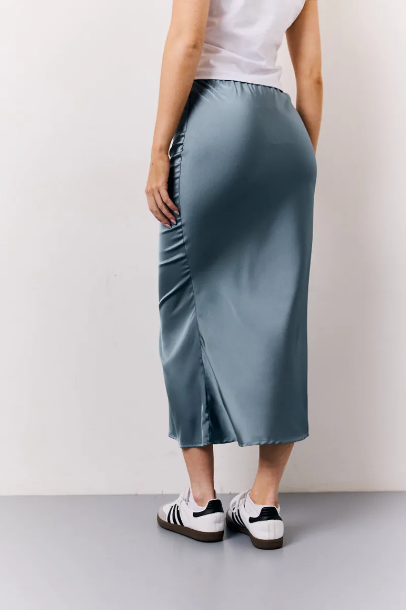 Satin Midaxi Skirt|In The Style Clearance