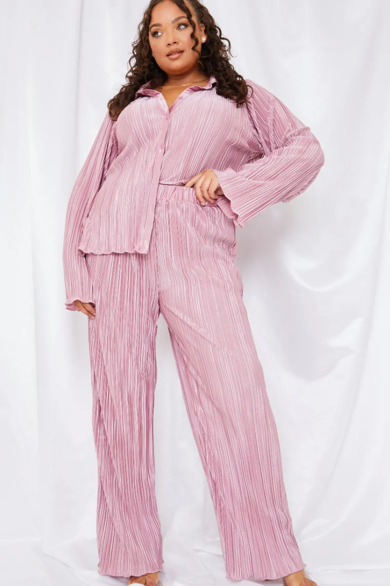 Plisse Trousers|In the Style Discount