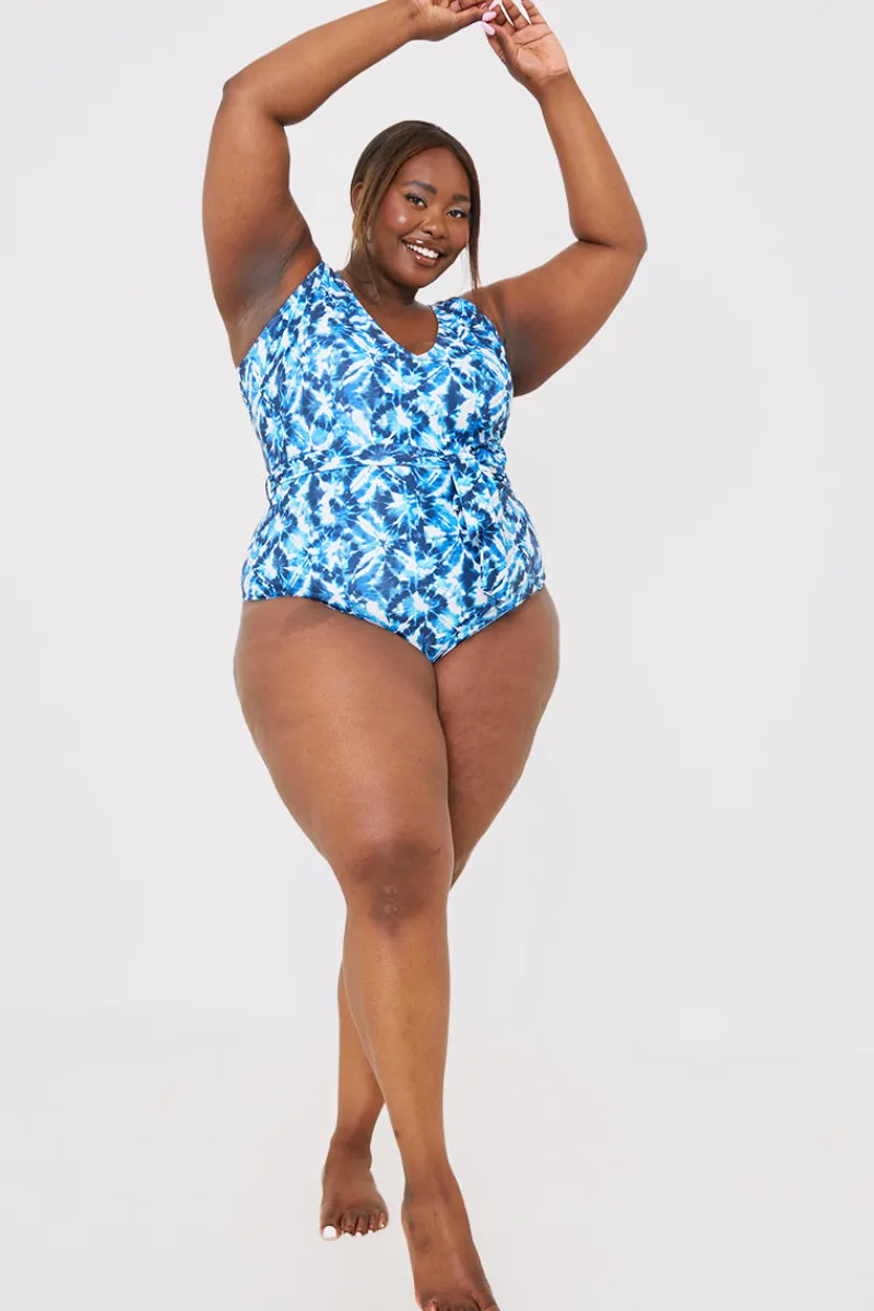 Plunge Belted Swimsuit|In the Style New