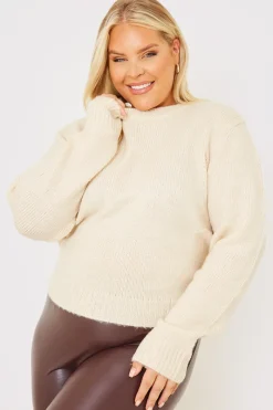 Premium Tie Back Knitted Jumper|In the Style Online