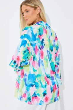Printed Co-Ord Shirt|In the Style Online