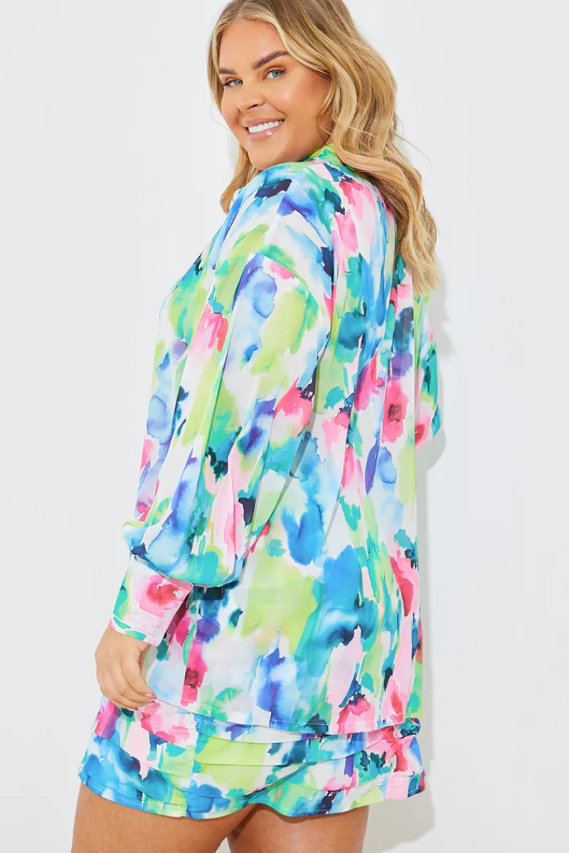 Printed Co-Ord Shirt|In the Style Online