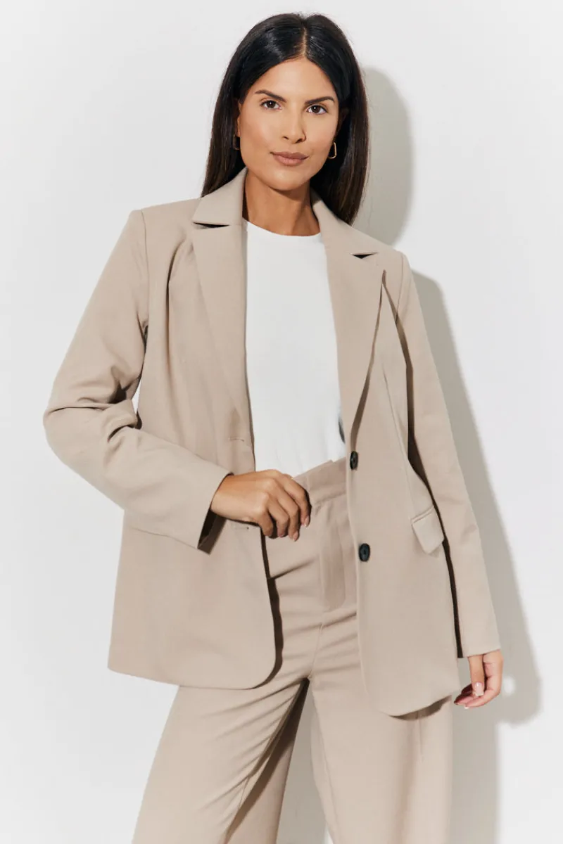 Relaxed Tailored Blazer|In The Style