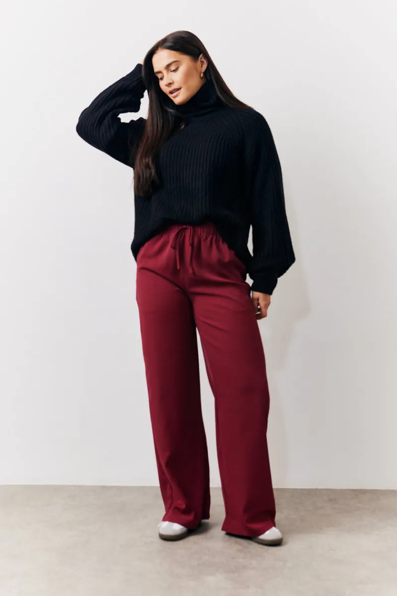 Relaxed Woven Trouser|In The Style Clearance