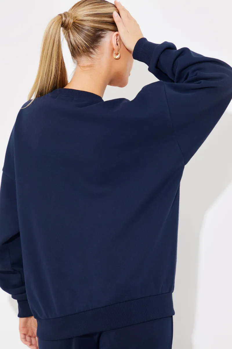 San Francisco Embroidered Sweatshirt|In the Style Discount