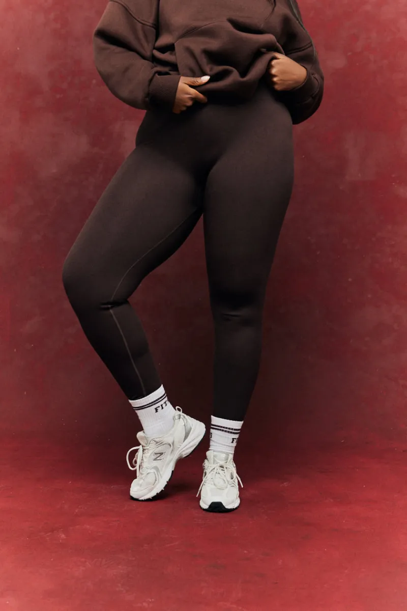 Seamless High Waist Bum Boosting Leggings|Fits