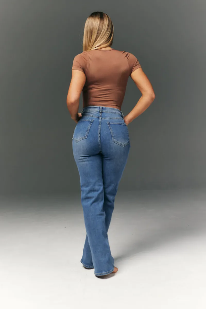 Seamless Scoop Neck Snatched Shapewear Top|In The Style Outlet