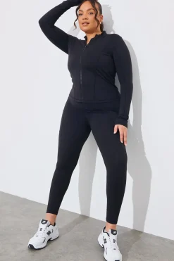 Soft Touch Seam Detail Leggings|In The Style New
