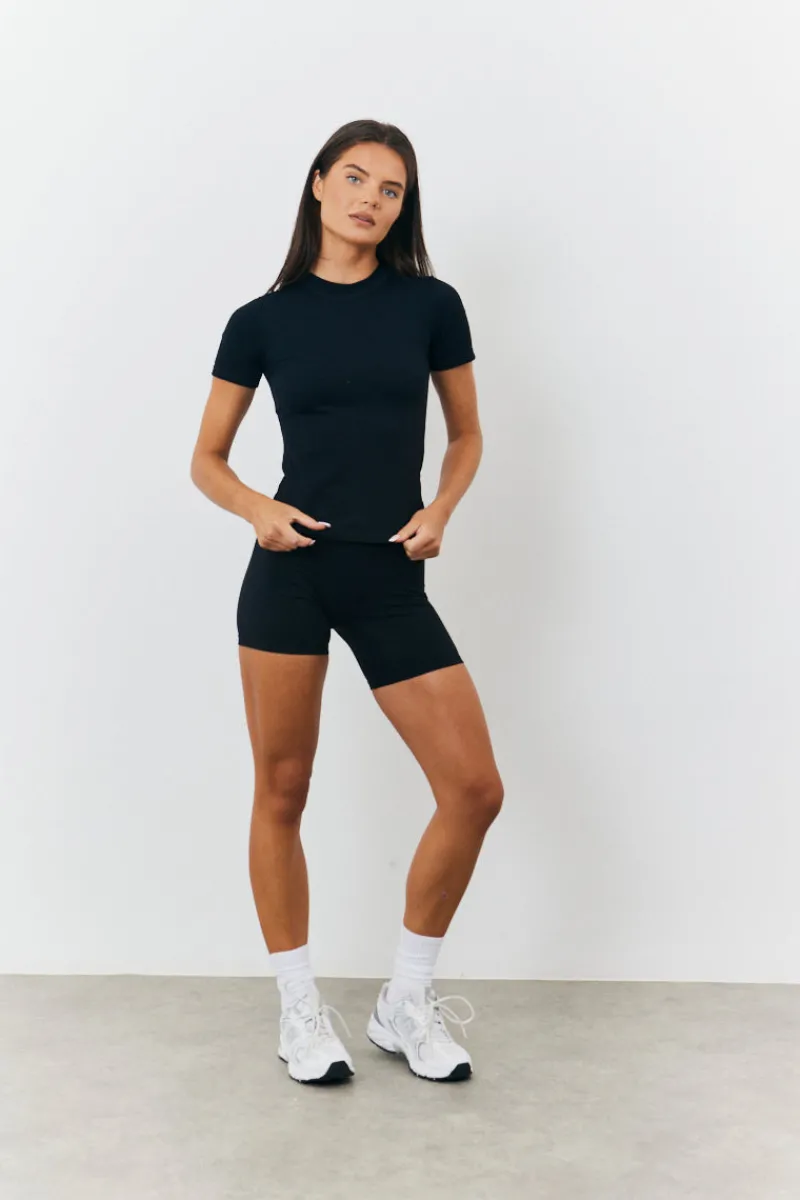 Soft Touch Short Sleeve Top|Fits