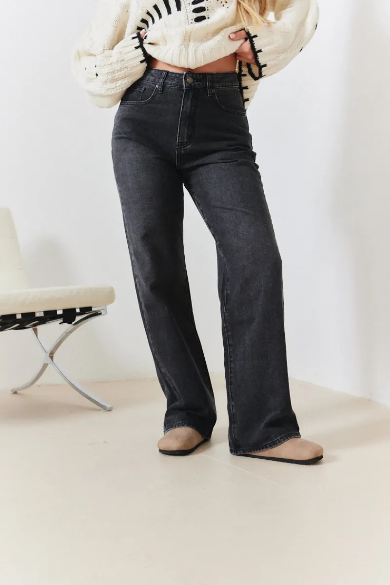 Straight Leg Jeans|In The Style New
