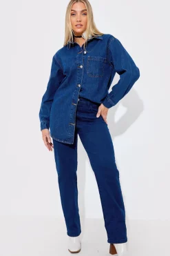 Straight Leg Jeans|In The Style Discount