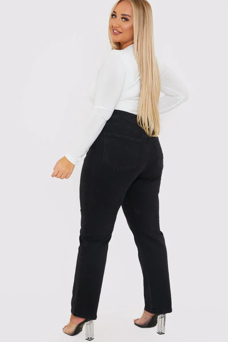 Stretch Mom Jeans|In The Style Discount