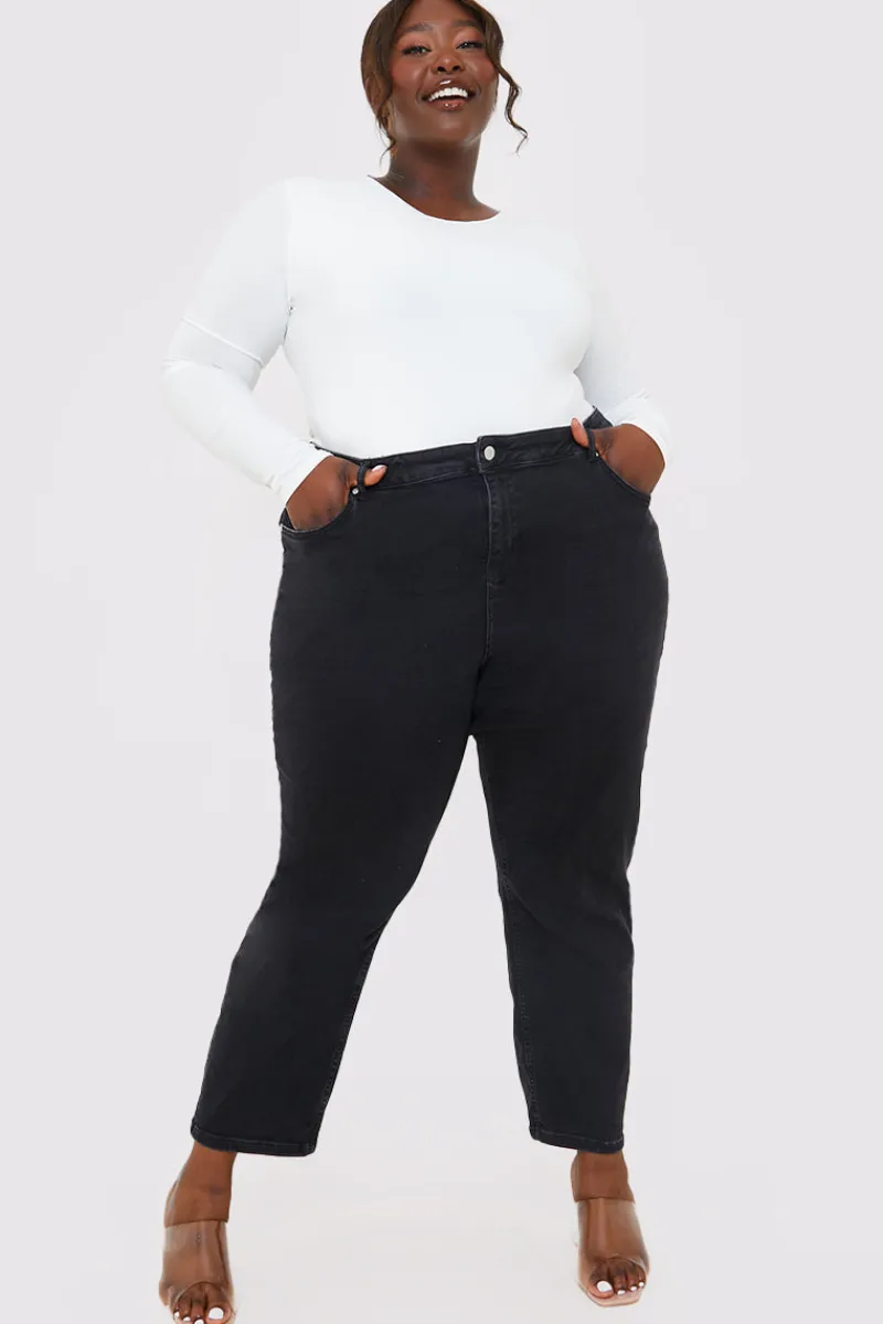 Stretch Straight Jeans|In The Style