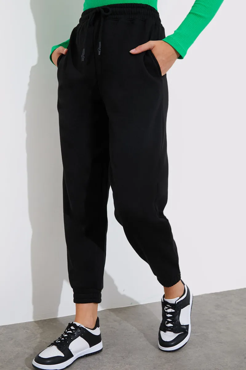 Sustainable Fleeceback Cuff Oversized Joggers|Fits Best