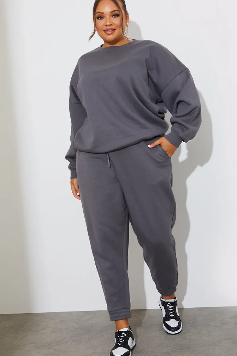 Sustainable Fleeceback Cuff Oversized Joggers|Fits Best