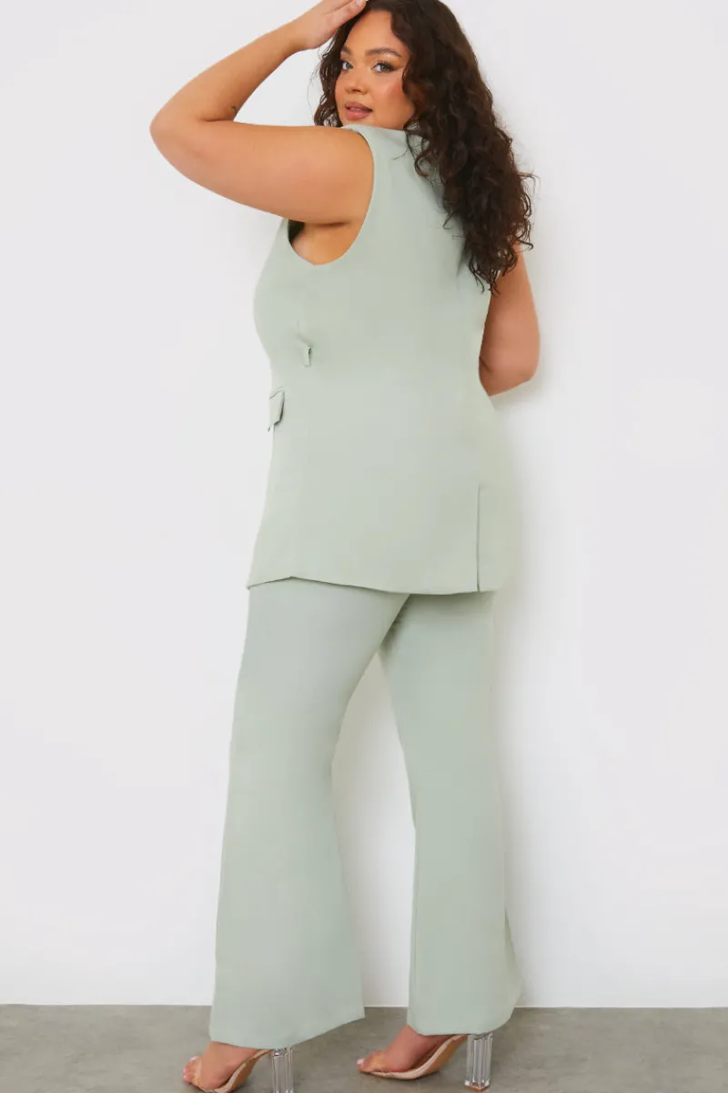 Tailored Fit and Flare Trouser|Fits
