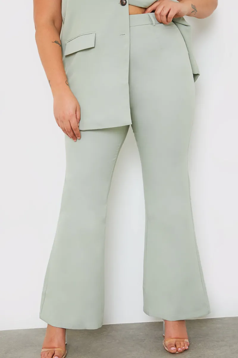 Tailored Fit and Flare Trouser|Fits