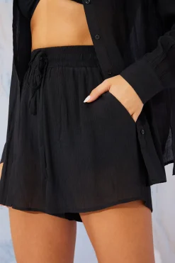 Textured Shorts|In the Style Hot