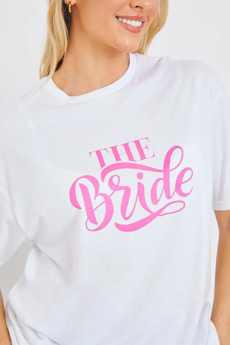 The Bride Slogan T-Shirt|In The Style New