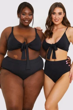 Tie Front Bikini Top|In the Style Outlet