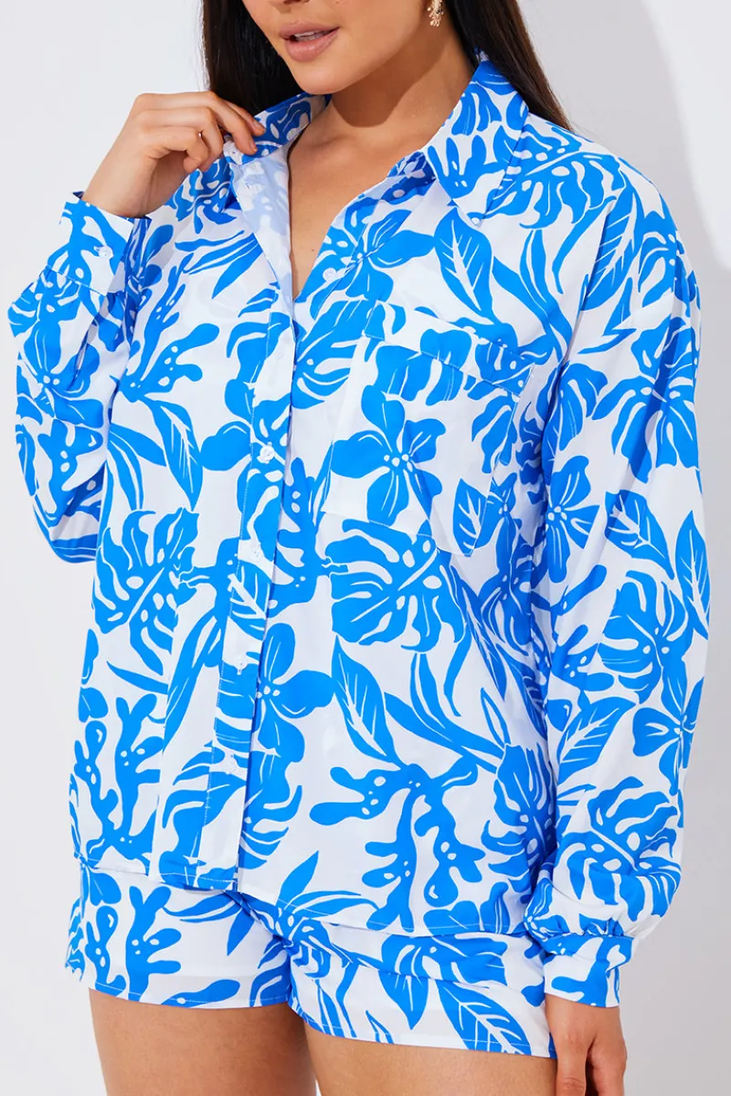 Tropical Co-Ord Shirt|In the Style Outlet