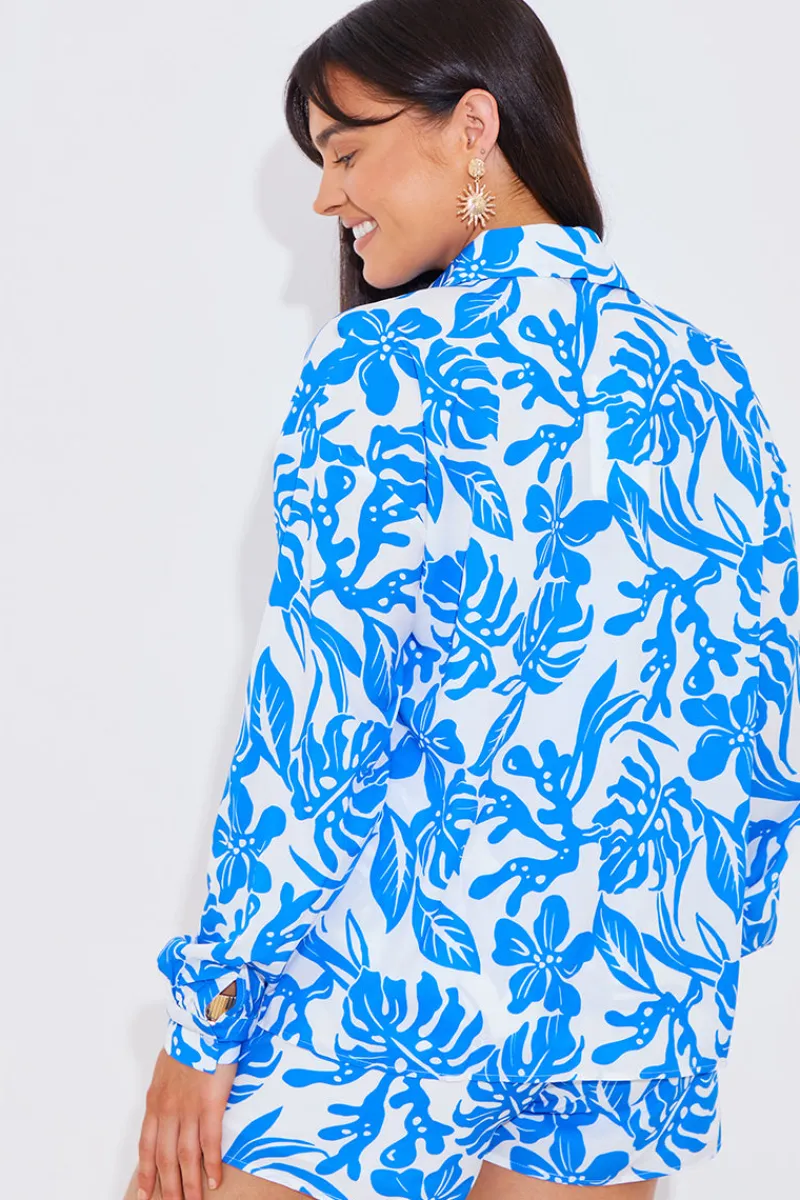 Tropical Co-Ord Shirt|In the Style Outlet