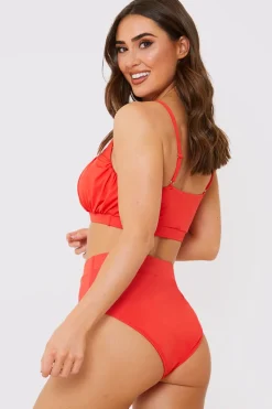 Waistband Detail Bikini Bottom|In the Style Sale