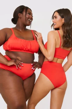 Waistband Detail Bikini Bottom|In the Style Sale