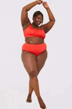 Waistband Detail Bikini Bottom|In the Style Sale