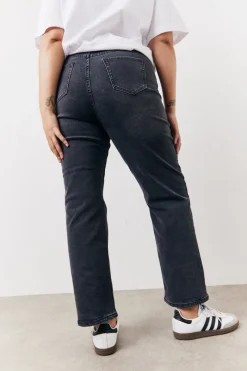 Straight Leg Jeans|In The Style Sale