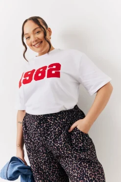 1982 Slogan T-Shirt|In The Style Clearance