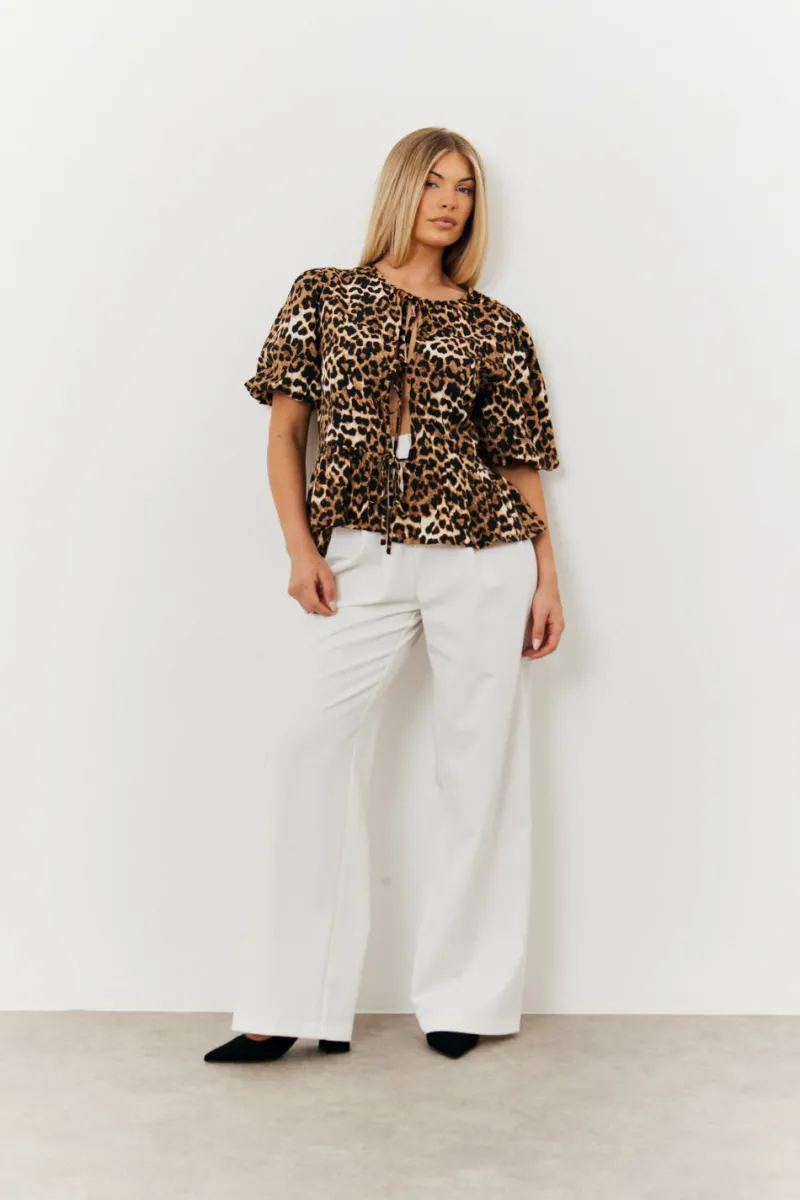 Wide Leg Tailored Trouser|In The Style Sale