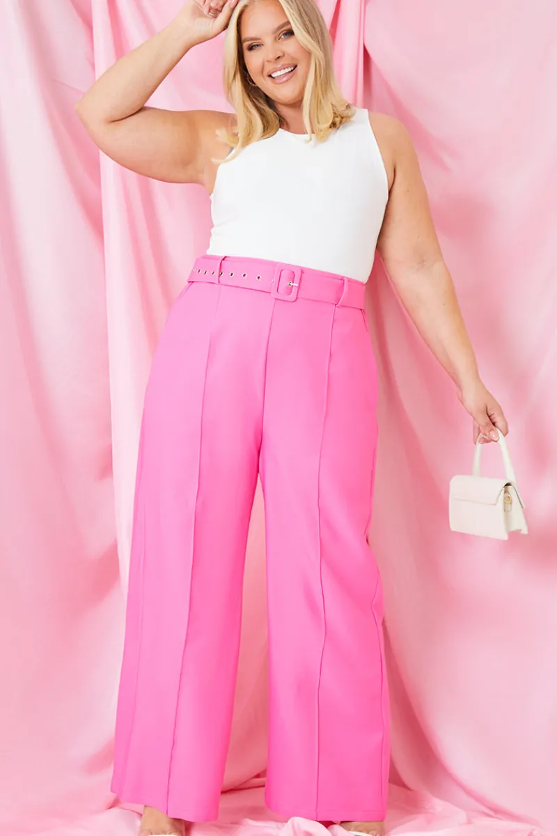 Wide Leg Trousers|In the Style Sale