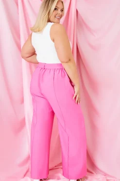 Wide Leg Trousers|In the Style Sale