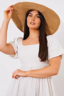 Wide Rim Summer Hat|In The Style Outlet
