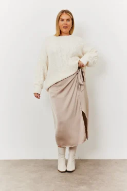 Wrap Midi Skirt|In the Style New
