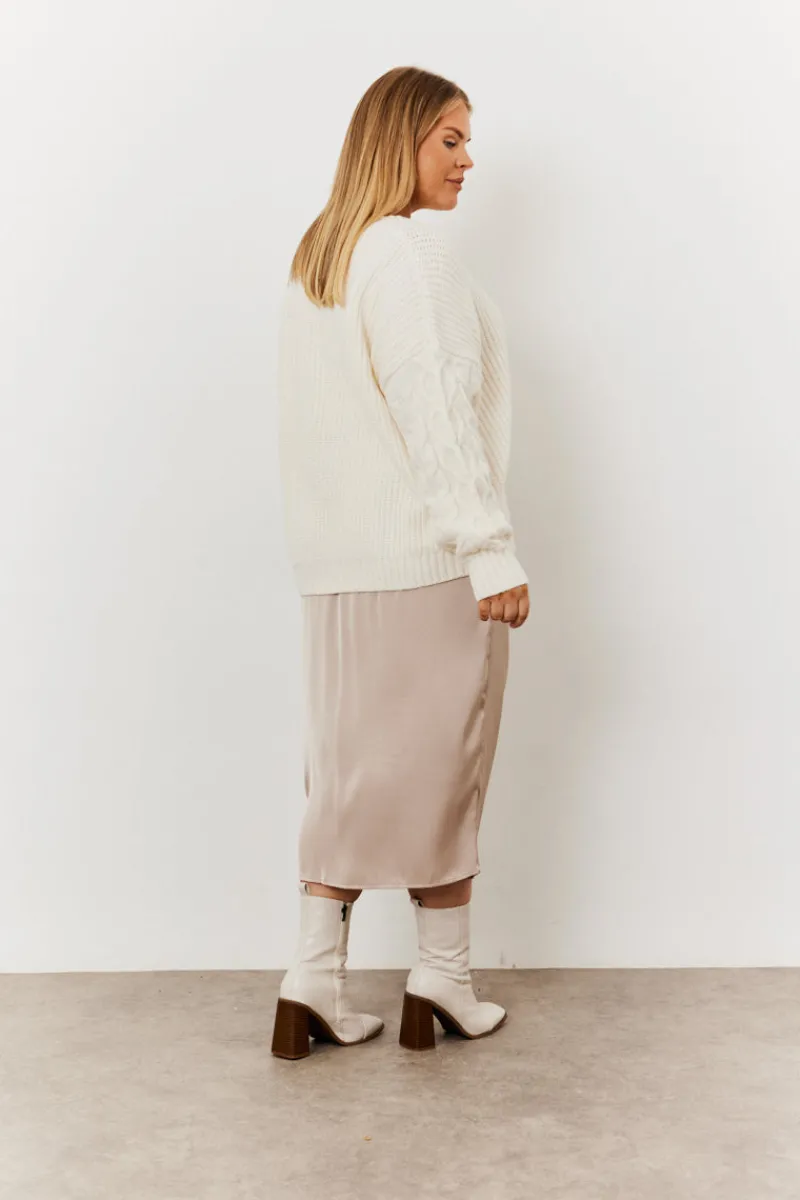 Wrap Midi Skirt|In the Style New
