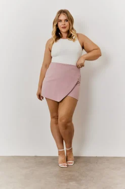 Wrap Skort|In The Style Clearance
