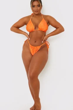 Zebra Print Bikini Bottoms|In the Style Best