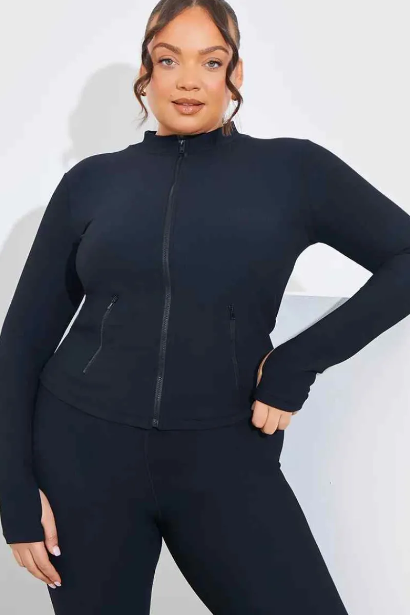 Zip Through Jacket|In the Style Hot